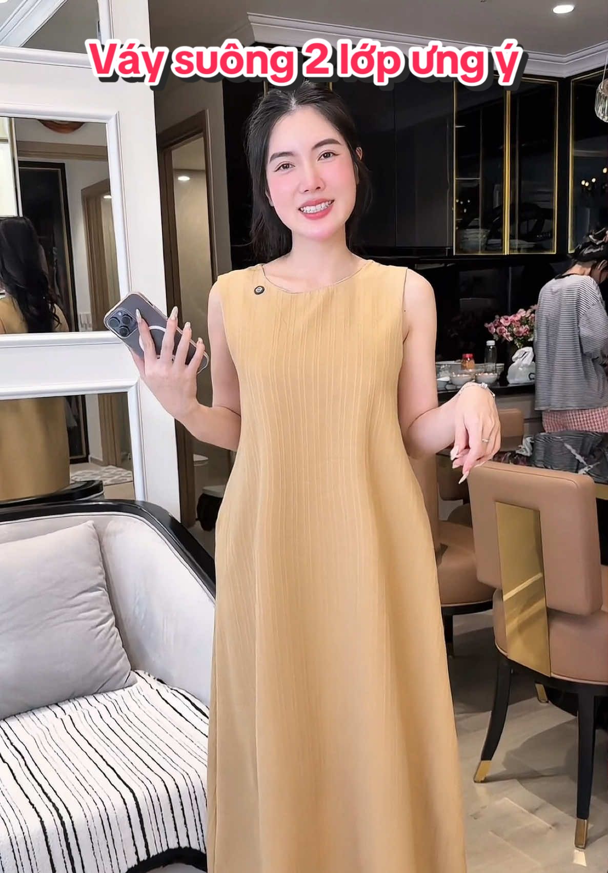 Váy suông che khuyết điểm tốt ạ #hachuotbach #vaysuong #vaybalo #thoitrangnu 