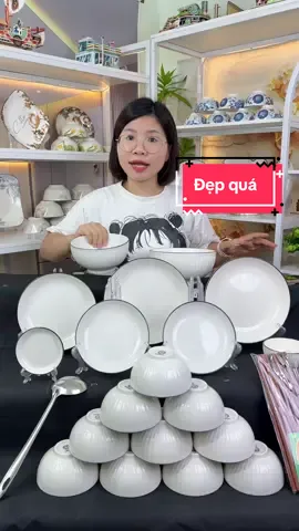 Tổng kho bát đĩa giá hời. Bộ bát viền đen sang sịn#hangxinhtuoi #bobatdia21mon #bobatdiavienden 