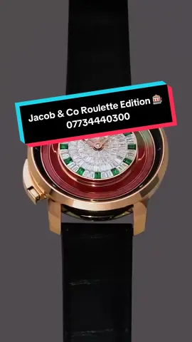 💎 Jacob & Co Roulette Edition 🎰 تحفة فنية تجمع بين الفخامة والجنون 😍 تصميم روليت فريد ✨ مزينة بأحجار كريمة راقية 💠 تفاصيل تخبل من أول نظرة 👑 ضمان سنة كاملة ✅ وفحص أمام المندوب 🔍 📞 للحجز والتوصيل: 07734440300 #اكسبلور #trendy #اكسبلورexplore #explore #ترند 