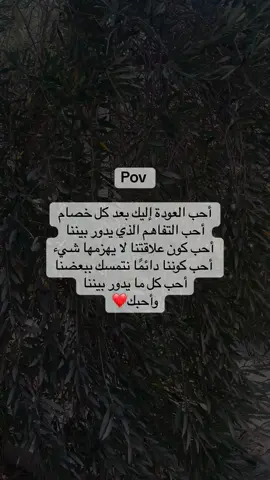 احبك❤️ #حبيبي #مشاعر #اقتباسات #كتابة #حب 