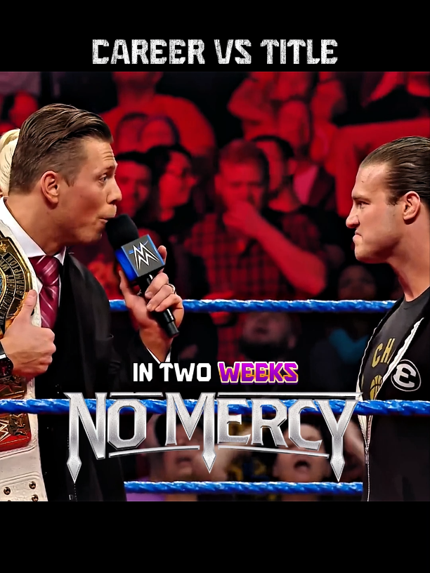 Title vs career Dolph Ziggler vs The Miz No Mercy #WWE  #wweedit 