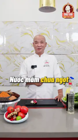 Mẹo pha nước mắm chua ngọt đúng cách #chefhaisanhan #meohay #tuhaohangviet 