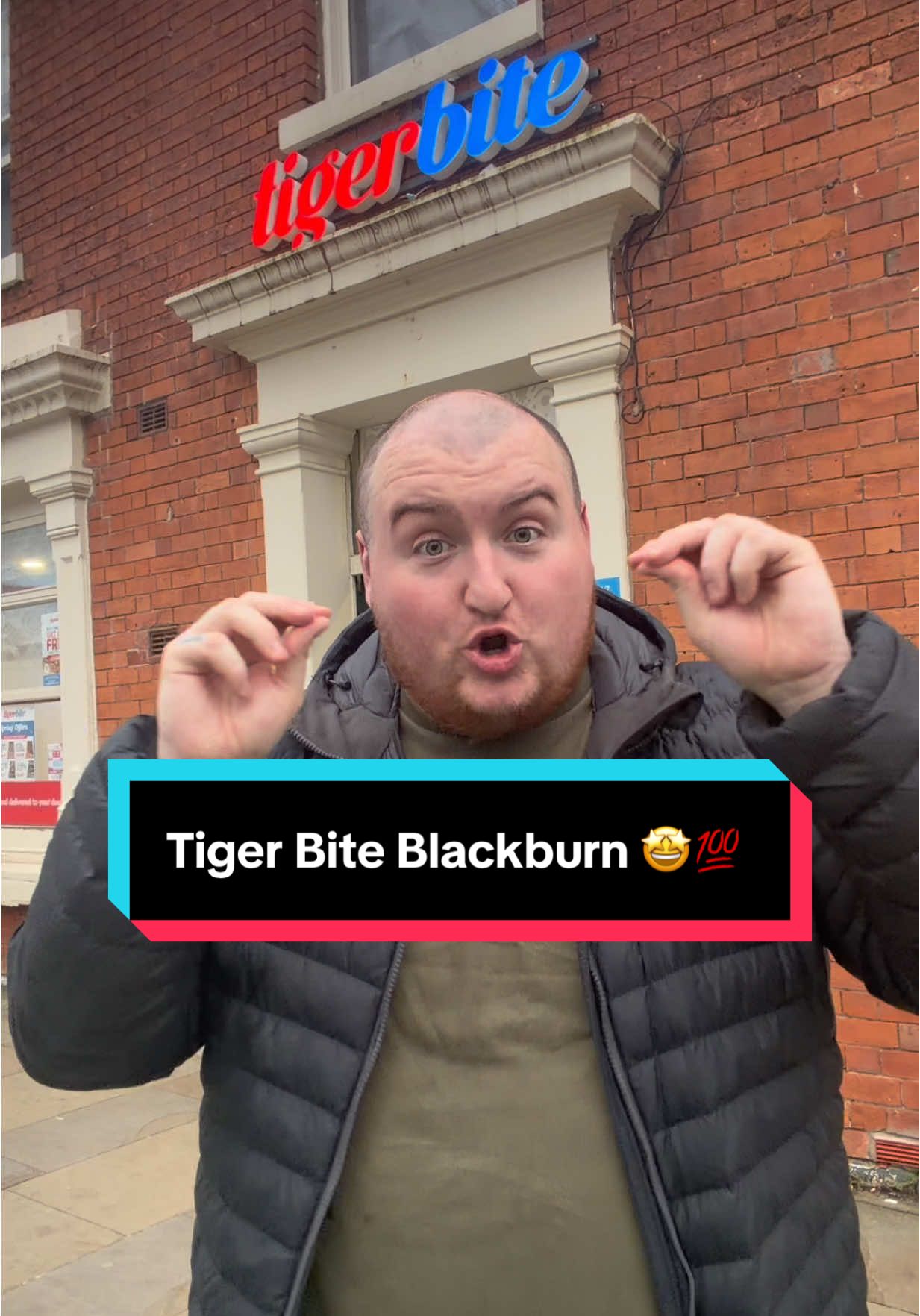 Tiger Bite Blackburn 🤩💯 #foodies #blackburn #takeaway #fypp #burger 