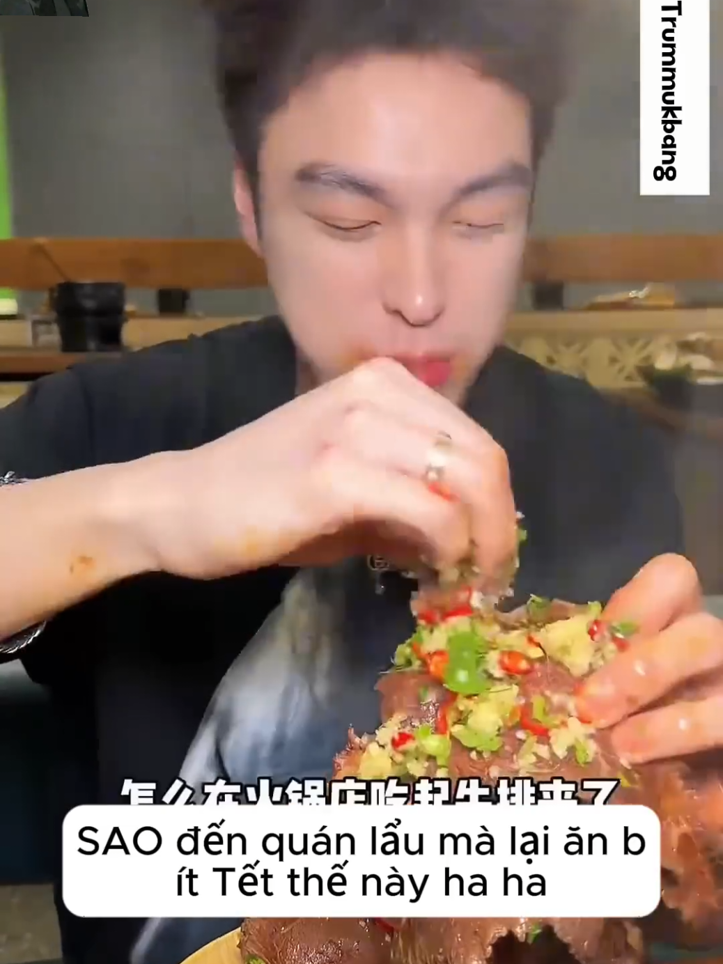 Mang 1000 tệ ăn sập quán lẩu và cái kết #mukbangvideo #food #fyp #ănmukbang🌶 #mukbangdoan 
