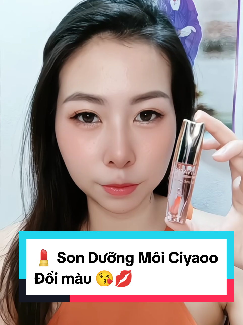 💄CIYAOO Son môi đổi màu Peptide làm sáng môi  💄Dầu dưỡng môi Son tint  💋Huyết thanh dưỡng môi Son dưỡng môi 💋 Son bóng Son dưỡng #sonduongmoi #son #makeup #sonduong #tiktok 