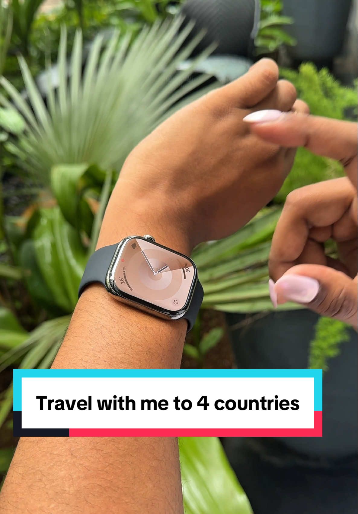 I’ve carried it with me from Dubai to Mauritius to Doha to London to Mumbai. It’s the tiny habits that make travel feel like home: tracking my health, music, and moments along the way. 💝 #apple #applewatch  @apple 