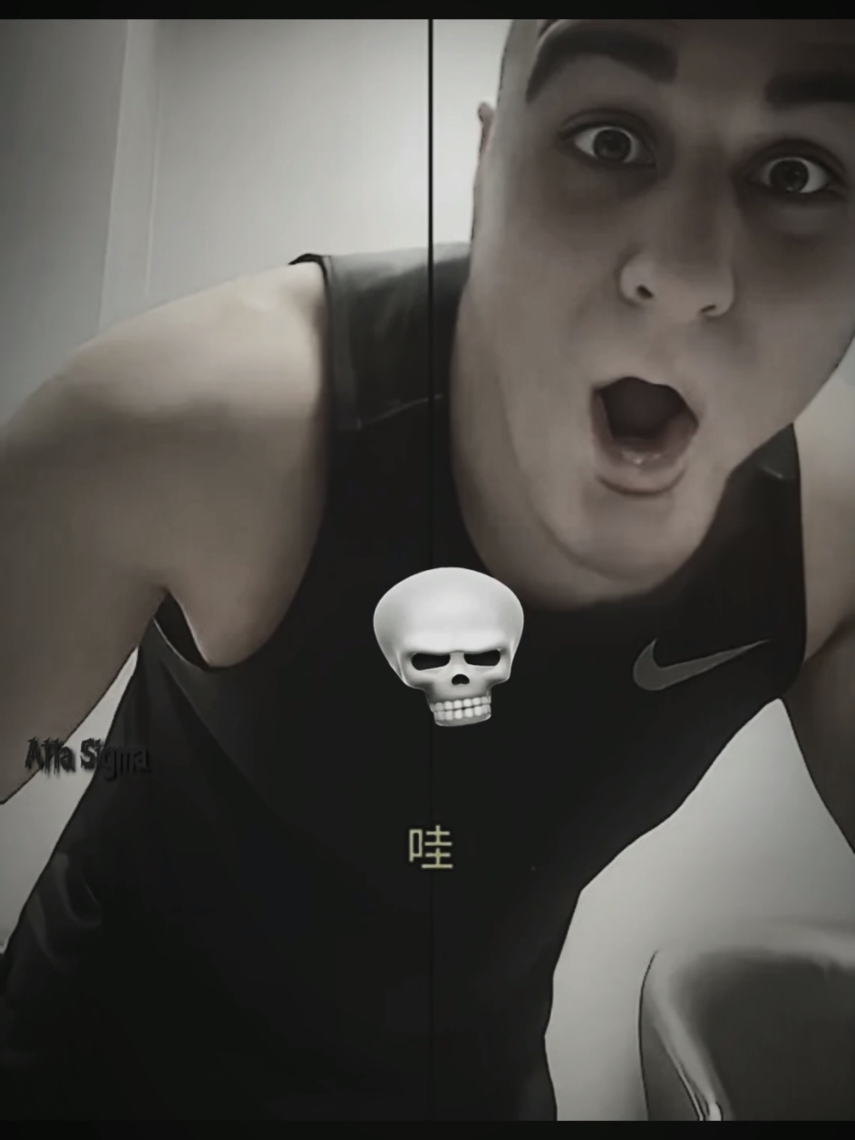 Without beard filter ☠️ #trollface #edit #tiktok #viral #fyp 