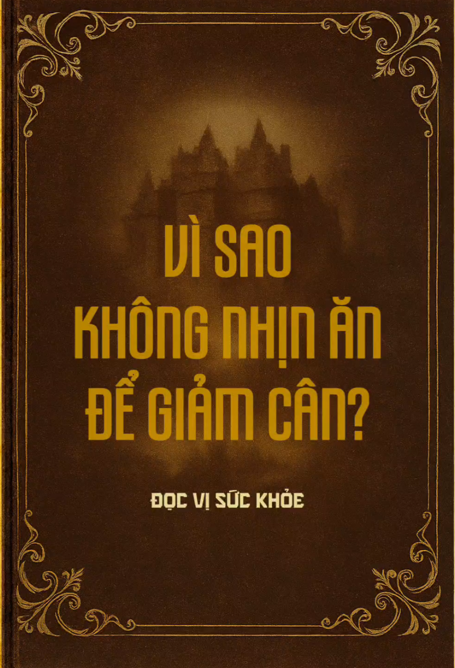 Vì Sao Không Nhịn Ăn Để Giảm Cân? | ĐỌC VỊ SỨC KHỎE #Docvisukhoe #giamcan  #nhinan  #sứckhỏechủđộng #dinhdưỡnglànhmạnh