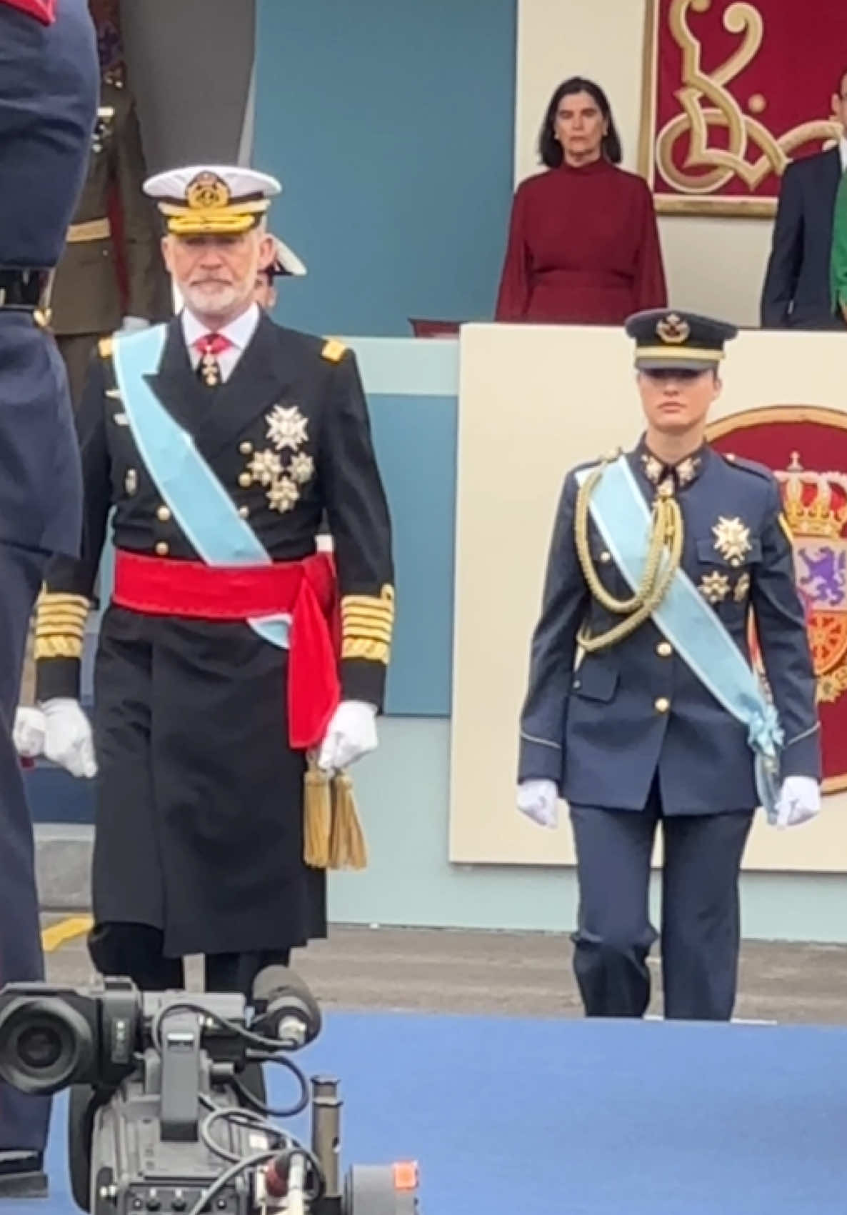#felipeVI #princessleonor #royals #queenletizia #spain #fiestanacional 