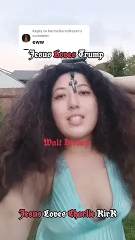 Replying to @herrscherroftears☆Jesus Loves Charlie Kirk #donaldtrump 