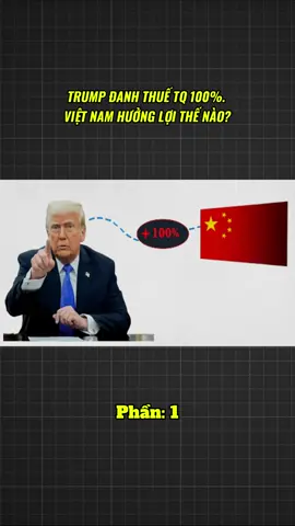 CRE:KTTV |TRUMP ĐANH THUẾ TQ 100%. VIỆT NAM HƯỞNG LỢI THẾ NÀO? P1 #DONALTRUMP #THUẾ #CHIENTRANHTHUONGMAI