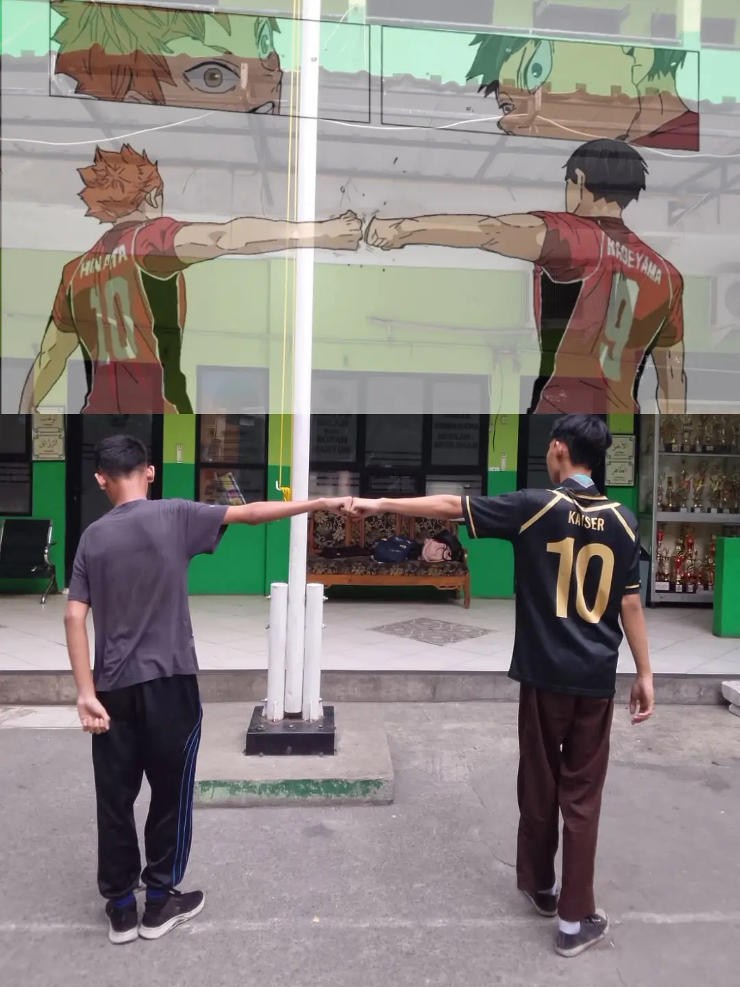 baju kaiser itunya kageyama😭 #foryoupage #trend #haikyuu  @rifqi aditya juansyah1630 