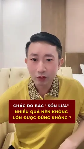 Chắc do bác sĩ “sổn lừa” nhiều quá nên không lớn được đúng không? #bacsytuanduong #thammytuanduong #thammy #lamdep   