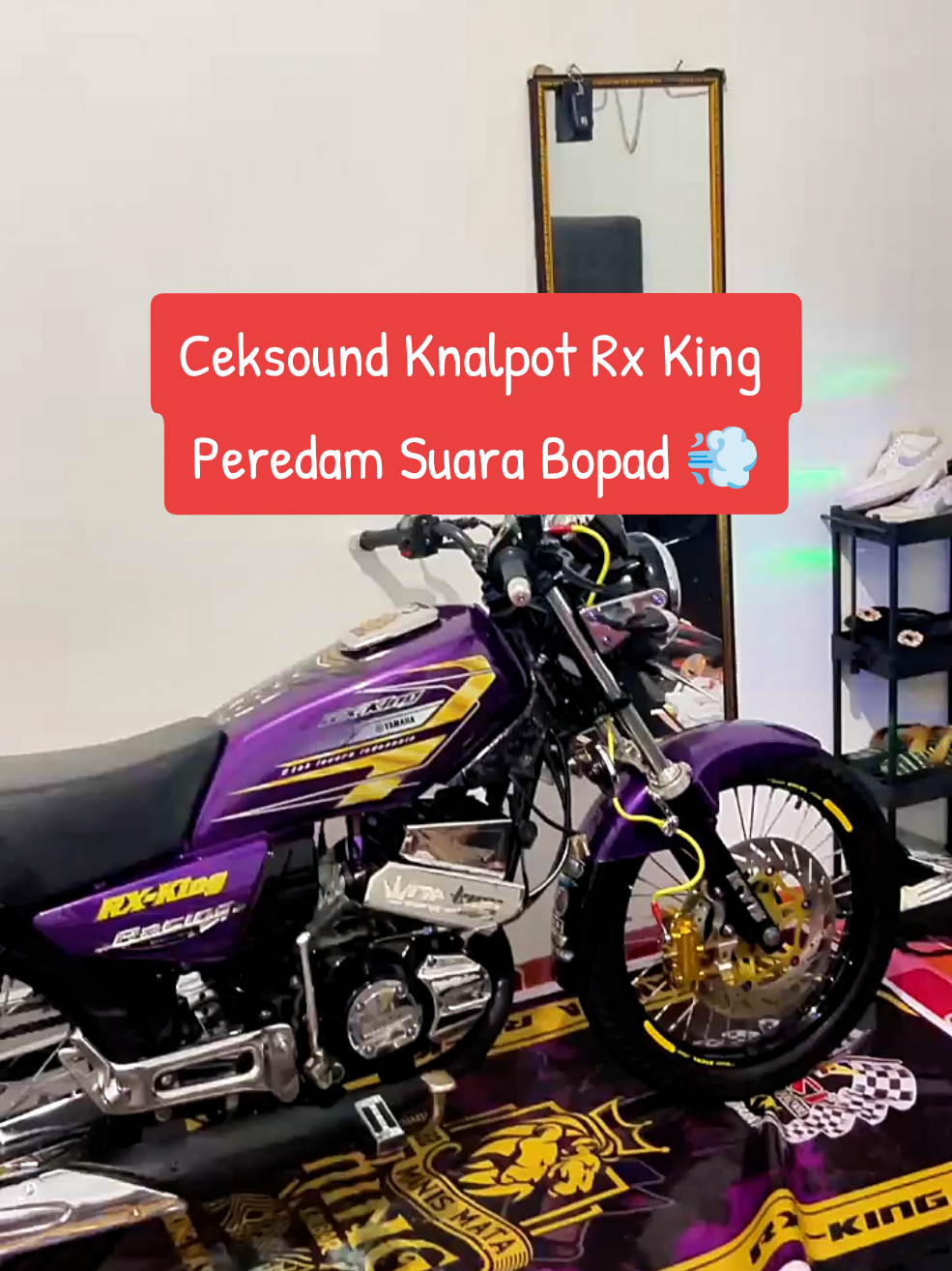 Knalpot Rx King Peredam Suara Bopad Doet, Ijin Bang @satria8033 🙏 Mantap ⚡#knalpotrxkingperedam #knalpotrxkingperedamsuarabopad #rxkingperedam #rxkingnew #rxking 