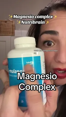Magnesio 3 complex de nutribrain #magnesiocomplex #magnesio3 #magnesionutribrain #citratodemagnesio #malatodemagnesio 