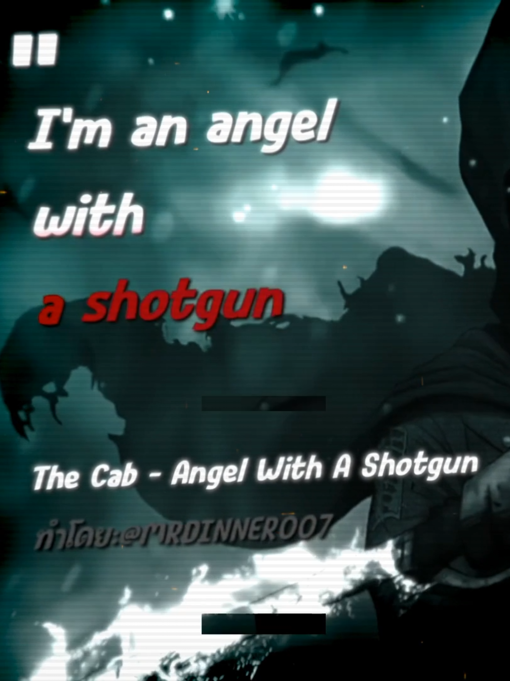 | The Cab - Angel With A Shotgun | #lyrics #songs #music #anime #thecab 