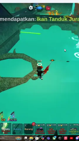 Kmren baru dpt sotong,skrg lansung di kasih gran maja jir #fishit #roblox #robloxfyp #megalodon