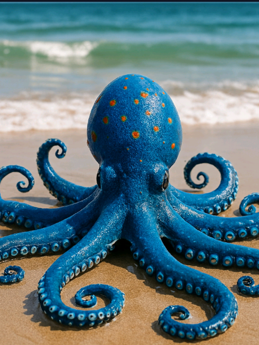 tentacolo técnico #italian #new #octopus #brainrot #praia 