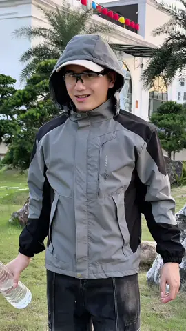 Áo gió 2 lớp chống nắng kháng nước #minhmongmanh #TikTokFashion #macdepmoingay #thoitrang #xuhuong 