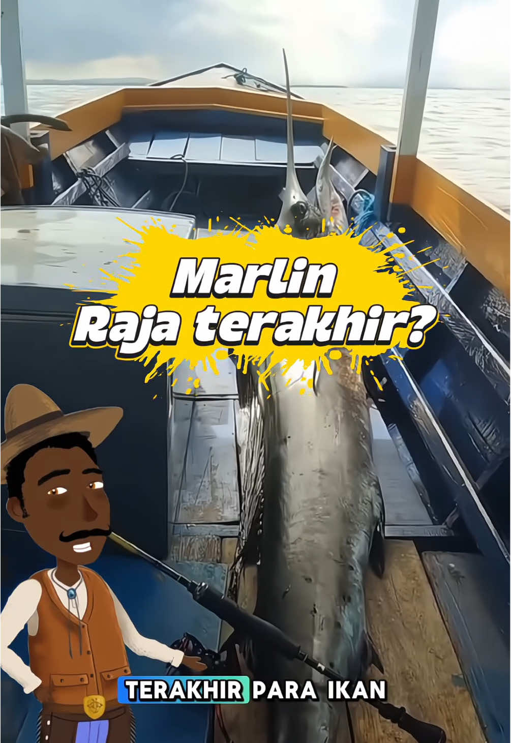 Marlin raja terakhir para ikan?  Gimana dengan tarikan Gt dan dogtooth tuna?  #mancingmarlin #mancinggt #mancingdogtoothtuna #mancinglaut #strikebabon 