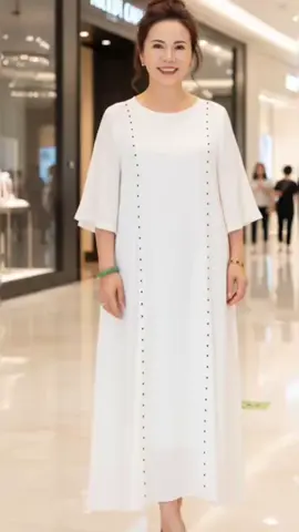 Váy đầm maxi suông trơn thang lịch cho các cô các mẹ#thoitrangtrungnien #nhishop68 #vaydep #vaydutiec #vaysuong @Nhi shop 68 @Nhi shop 68 @Nhi shop 68 