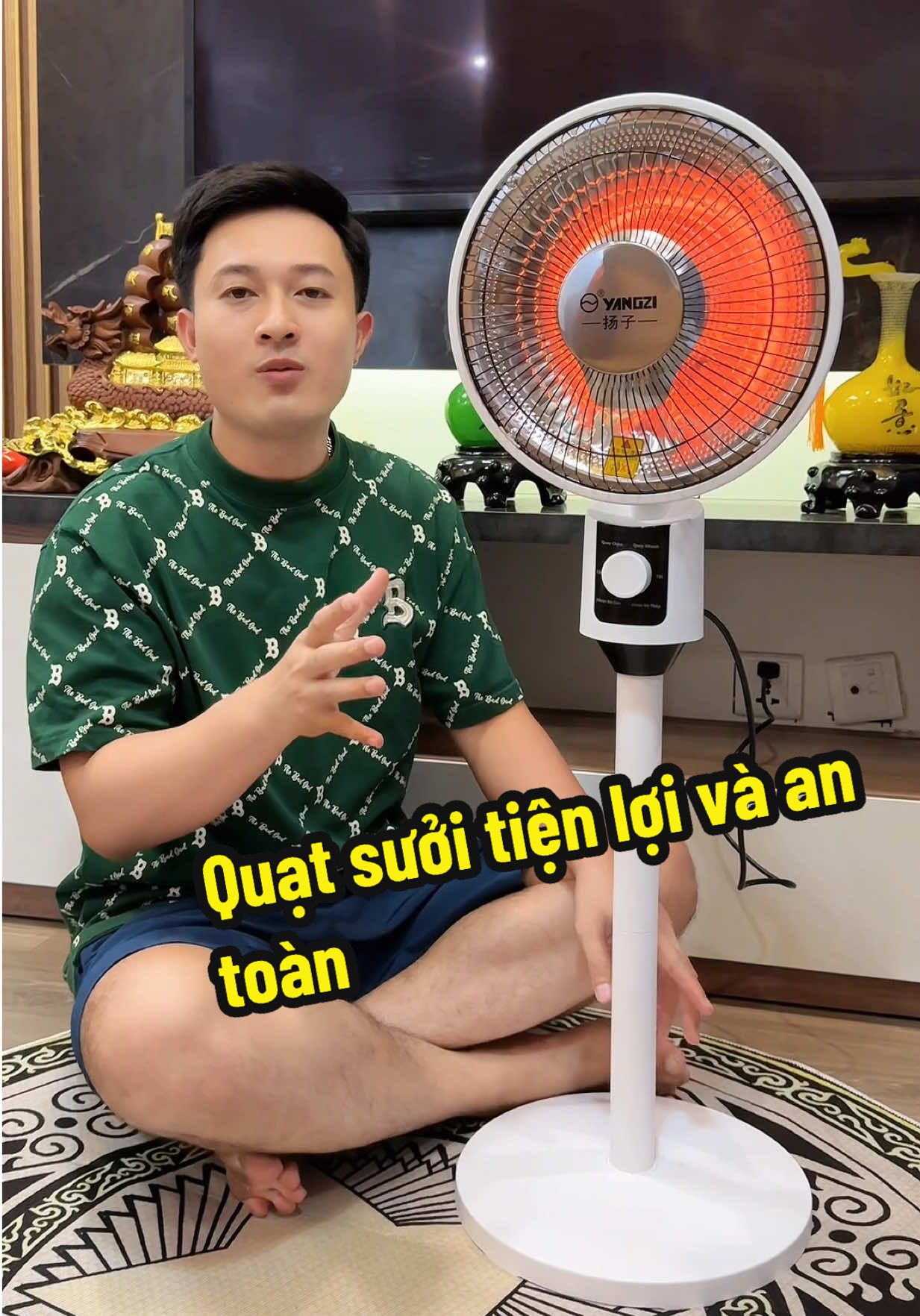 Quạt sưởi mùa đông vừa ấm lại vừa tiện lợi và an toàn #maysuoi #maysuoigom #quatsuoi #xuhuong #nhanuytin88 
