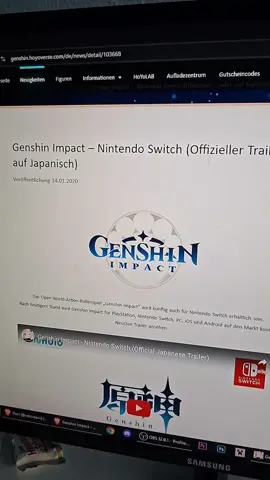 Wer wartet noch auf den Switch release? #genshin #GenshinImpact #genshintok #hoyoverse #gacha 