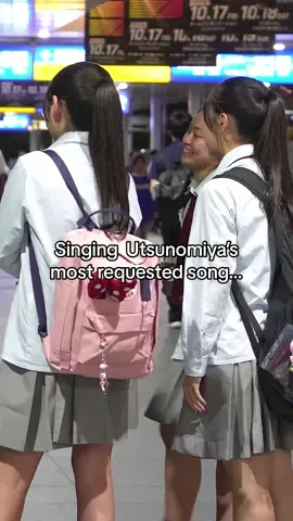 Singing Utsunomiya’s most requested song! 🥰🙏 #fyp #busker #busking #afterall 