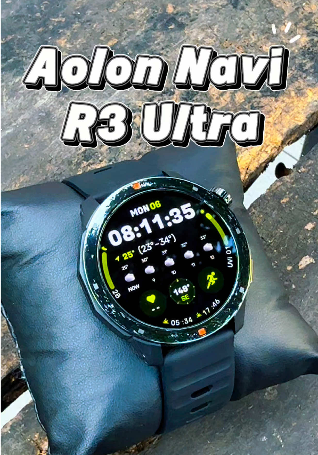 Aolon Navi R3 Ultra Upgrade – Smartwatch GPS Dual Band paling baru⌚️🔥 Smartwatch premium dengan layar AMOLED Retina Display super jernih dan tajam! Sudah dual-band GPS — tracking makin akurat untuk lari, hiking, atau bersepeda. Tahan air 3ATM, aman diajak berenang sampai 30 meter! 🏊‍♂️ Fitur outdoor lengkap banget: 🧭 Altimeter, Barometer, Kompas, Info Cuaca 🎵 Bisa nyimpen dan muter lagu langsung di jamnya 💪 Support olahraga lengkap & bisa connect ke Strava! Smartwatch tangguh buat kamu yang aktif, petualang, dan sporty! 🌄💥 #aolonnavir3ultra #smartwatchgps #smartwatchaolon #hobaba #smartwatch 