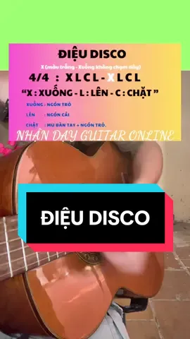 ĐIỆU DISCO  #tuhocguitar #guitardemhat #guitartok 