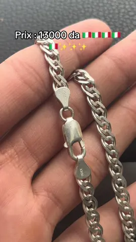 Chaine pour homme en argent 925🇮🇹🇮🇹🇮🇹🇮🇹🇮🇹 #fyp #foryou #فضة #مجوهرات #ذهب 