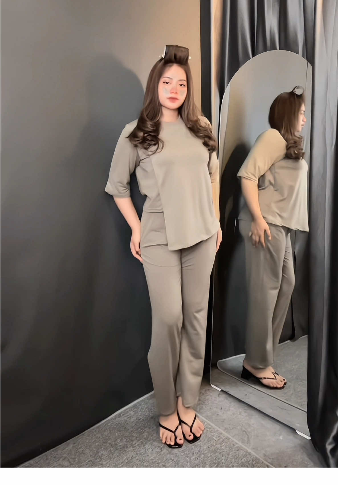 rekomendasi oneset bahannya melar #onesetkekinian #oneset #onesetwanita 
