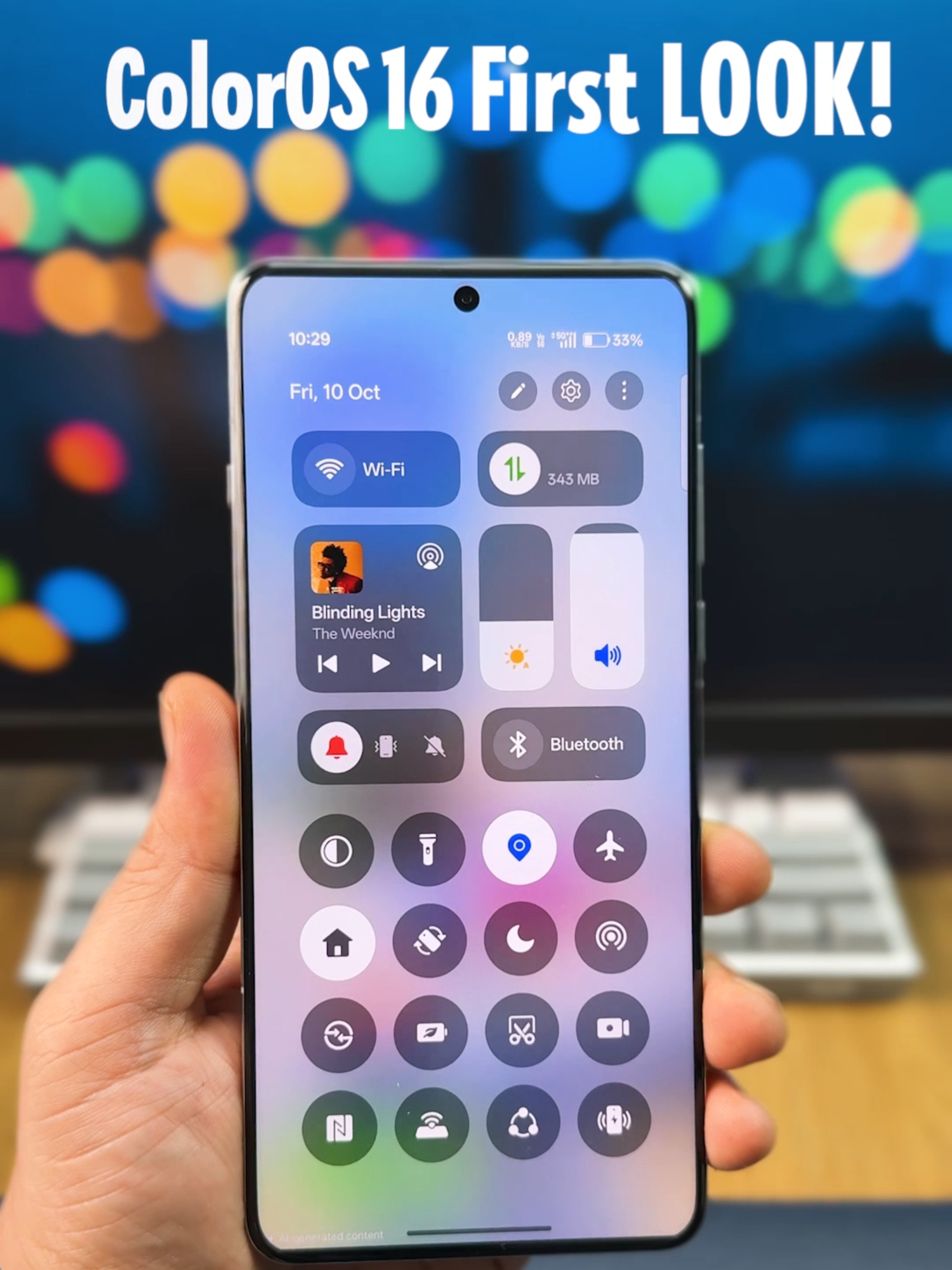 ColorOS 16 First Look 👀✨ Smoother animations, refined design, and a whole new vibe—this update is serving premium UI realness! Swipe, tap, and feel the difference. 🔥📱 #ColorOS16 #FirstLook #UIGlowUp #AndroidDesign #TechStyle #SmartphoneUI #OPPO #ColorOS #MobileExperience #NextGenUI