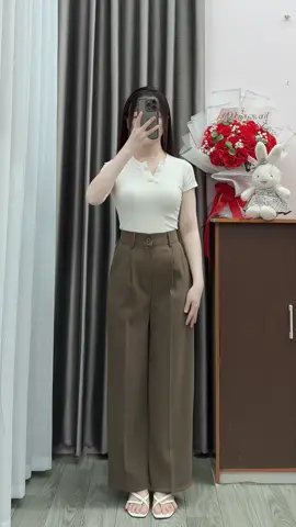 Quần tây nấm lùn nữ #quantaynu #quannamlun #thoitrangnu #phoidoxinh #xuhuong 