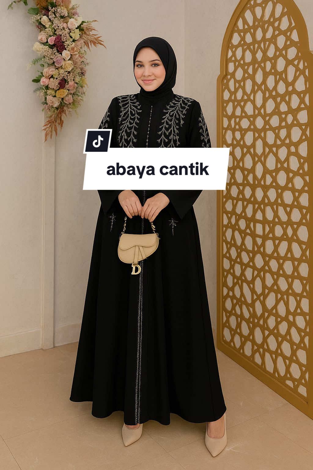 Buat yg suka pake syar’i bakal kepake banget sih abaya yg satu ini, mewah bnget#dress #dressmuslimah #dresscantik #fyppppppppppppppppppppppp #foryoupage❤️❤️ 