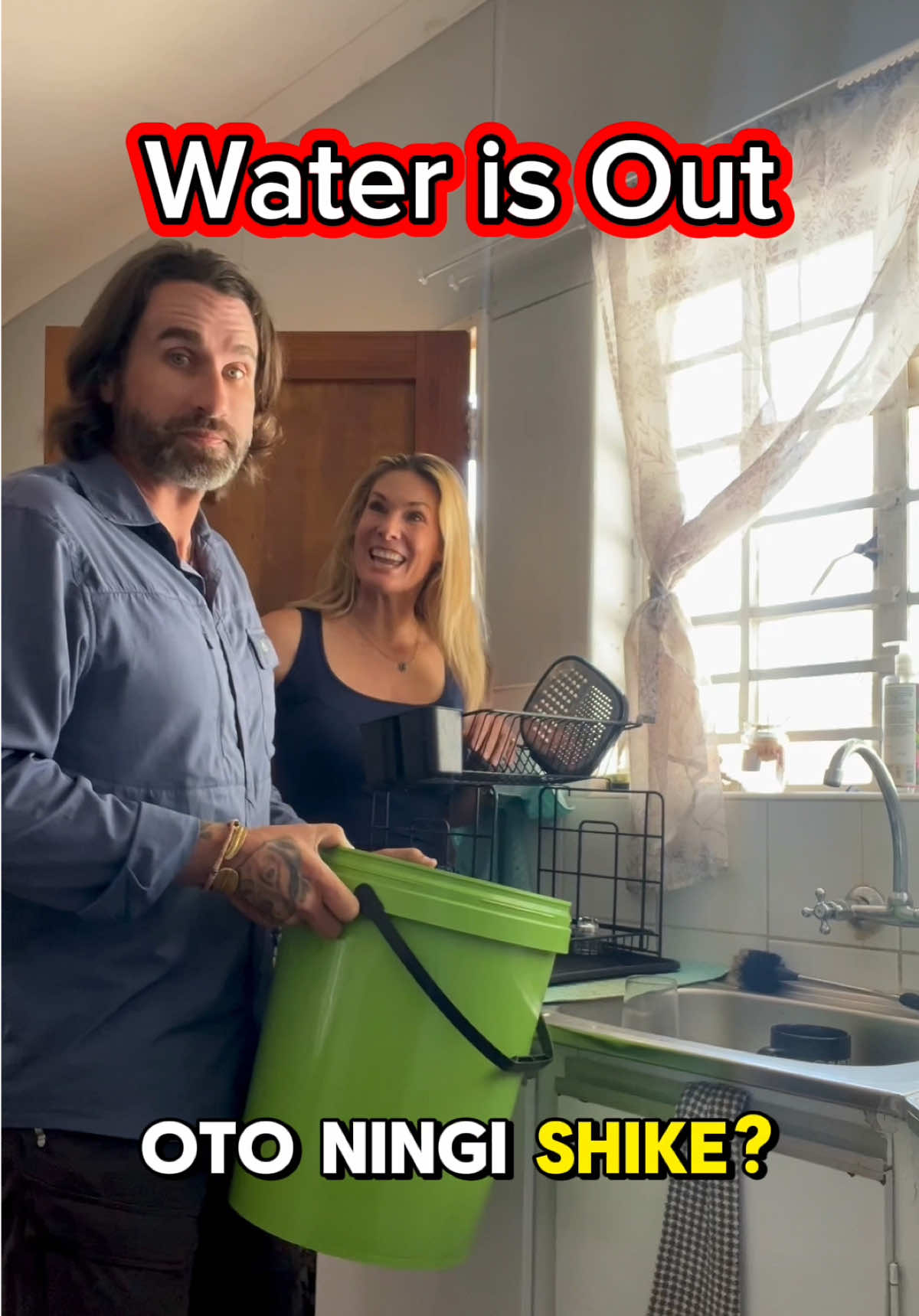 Water is out.  Time to fetch from the tap.  #fyp #LanguageLearning #LearnOnTikTok #namibiantiktoker🇳🇦 #tiktokusa 