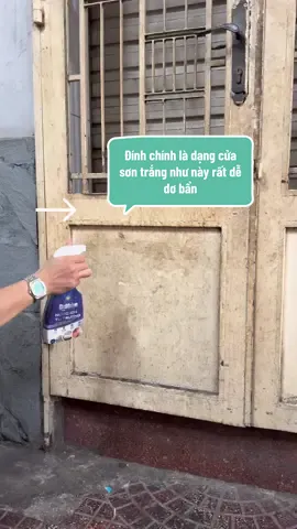 Đính chính là dạng cửa sơn trắng như này rất dễ dơ bẩn #LearnOnTikTok #noitro #drnatro #CleanTok #taydanang 
