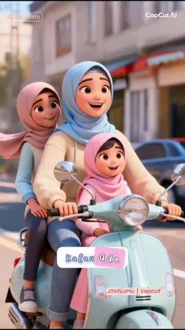 Versi 2 Anak perempuan sholehah ❤️ #CapCut #kreasiaicapcut #genaicapcut #intelcapcutai 