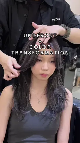 Undercut + Hushcut + Highlight color transformation #undercut #hairtattoo #hairtrends #hairtok #hairstyleideas @Be Salon Singapore 