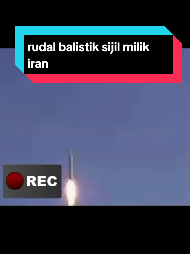 #rudal balistik sijil milik#iran 