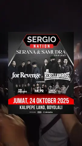 P. Barengan. #seranadansamudra #forrevenge #rebellionrose #infokonsersolo #akukamudansamudra 