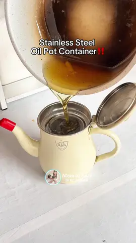 Sayang mantika kung itatapon lang — ifilter mo muna para tipid at malinis. #oilstrainer #stainlesssteel #kitchenessentials #kitchenmusthave 