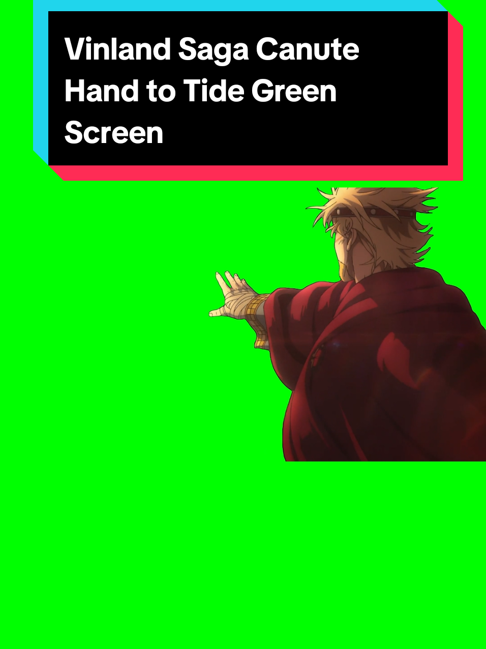Vinland Saga Canute Hand to Tide Green Screen Meme Template Free to use Green Screen Meme Template of Canute facing his palm to the sea and telling Thorfinn how he has the power over the tides during his famous Tide Speech #meme #anime #greenscreen #templatecapcut #vinlandsaga 