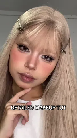 DETAILED MAKEUP TUT with tahol ng aso <3 @TolyTolly delis chocolate for my lenses <3 let me know if u have any questions, di ko papansinin yan! #fyp #xiaohongshumakeup #douyinmakeup #makeuptutorial #makeup 