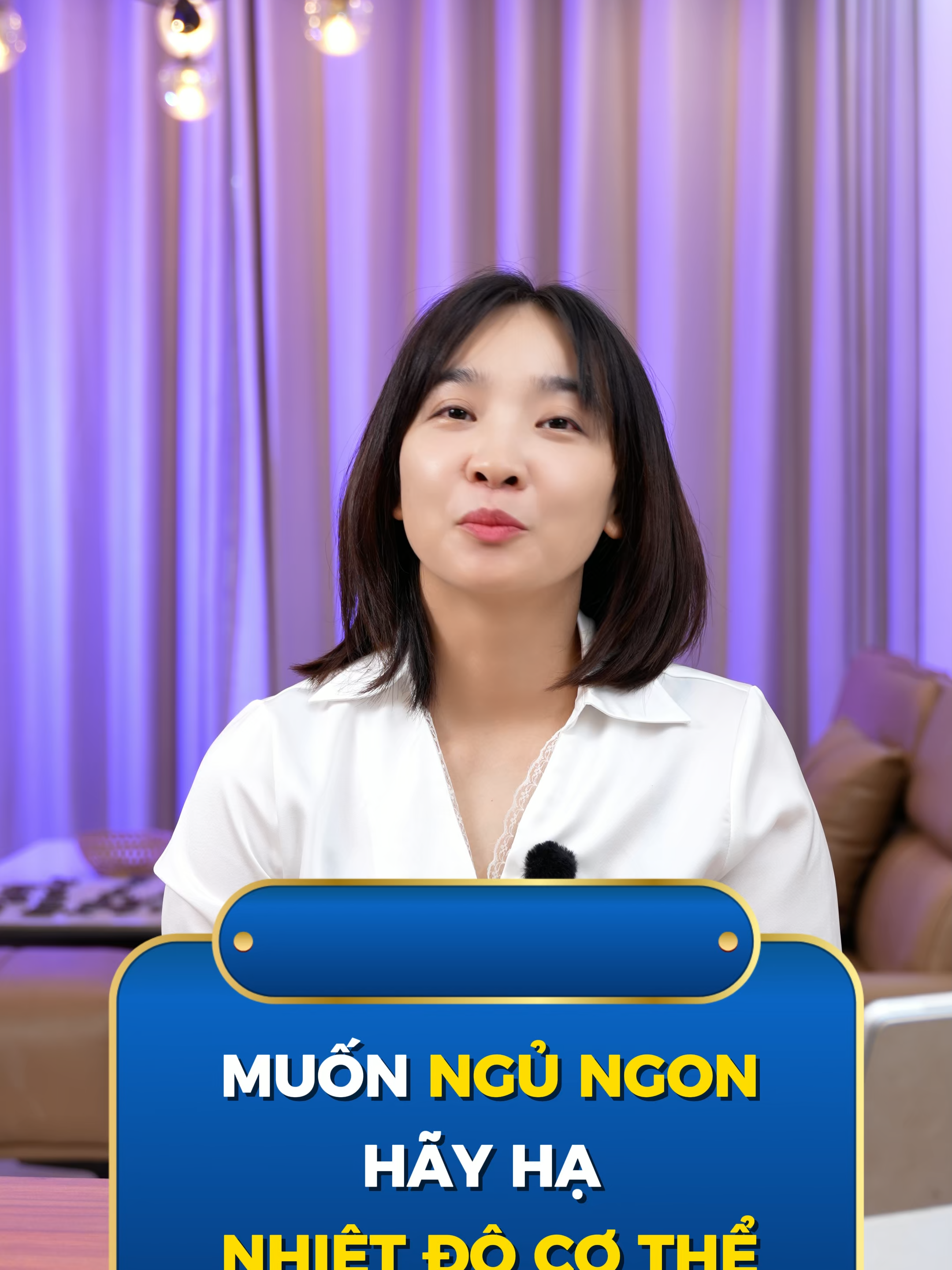 Muốn ngủ ngon hãy hạ nhiệt độ cơ thể? #bacsihoa #suckhoe #nhietdo #songkhoe
