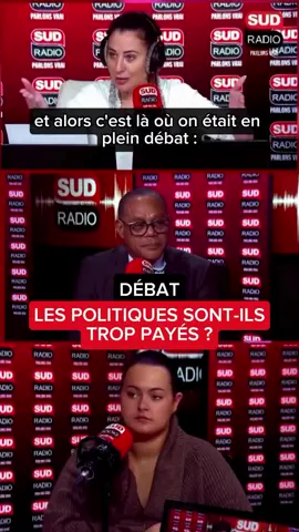 🎙️Les politiques sont-ils trop payés ? La créatrice de contenu @Lou PERNAUT en débattait face au député apparenté socialistes Christian Baptiste ! 