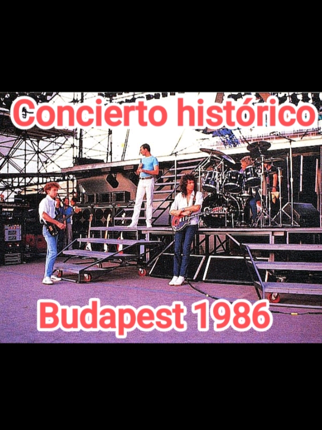 Queen tocó en Budapest el 27 de julio de 1986, en un concierto histórico durante su gira 