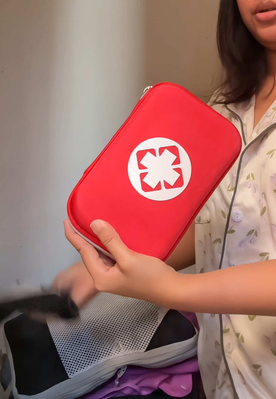 Disasters strike without warning. Stay safe, stay ready. 🧳 #emergencybag 