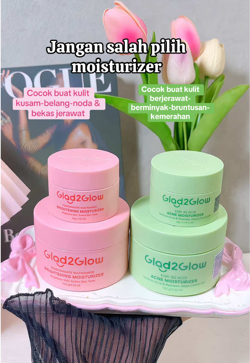 #promoguncang1111 #glad2glow #moisturizer#promomakan1010 @glad2glow.indo 