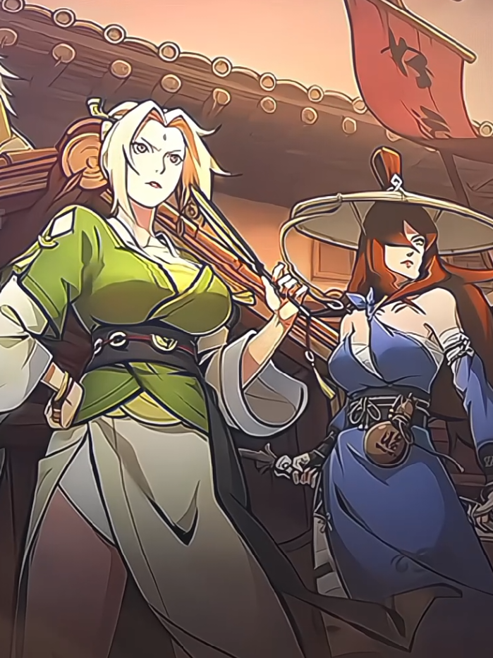 two strongest kage🔥 #fyp #tsunade #mei 
